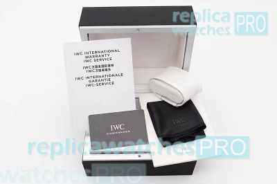 Wholesale Replica IWC Watch Box Set - Black Wood Box